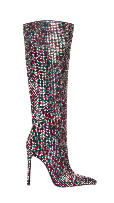 AZALEA WANG WOMEN'S IZZY BOOTS IN MULTI