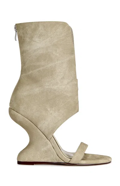 Azalea Wang Women's Raffaello Beige Wedge Sandals In Neutral