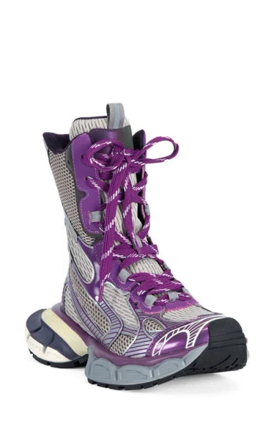 Azalea Wang Yvonne High Top Sneaker In Purple