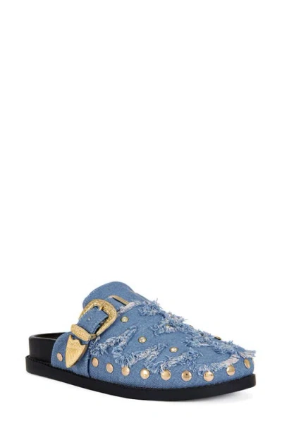 Azalea Wang Zale Clog In Blue