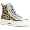 Azalea Wang Zephora Platform Sneaker In Brown