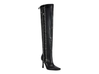 Azalea Wang Zephra Overtheknee Boot In Black