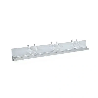 Azar Displays 13.5" J-bar System, 4-pack In Clear