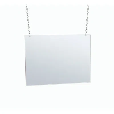 Azar Displays 22"w X 17"h Hanging Poster Frame In Clear
