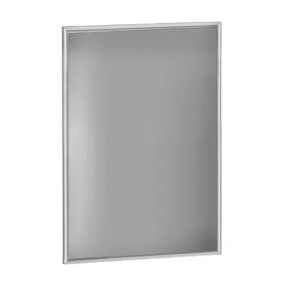 Azar Displays 24"w X 36"h Vertical/ Horizontal Large Format Snap Frame In Silver