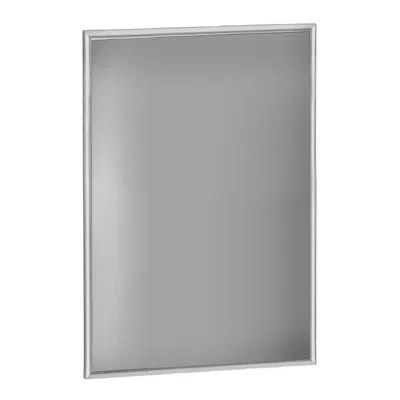 Azar Displays 24"w X 36"h Vertical/horizontal Weatherproof Poster Snap Frame In Silver