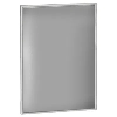 Azar Displays 30"w X 40"h Vertical/ Horizontal Large Format Snap Frame In Silver