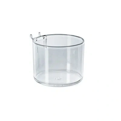 Azar Displays 4" Diameter Cup Display For Pegboard Or Slatwall, 10-pack In Clear