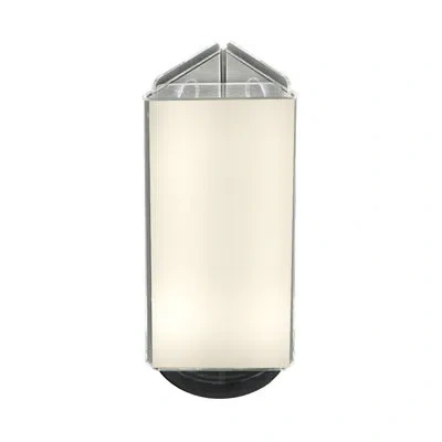 Azar Displays 4"w X 10"h Three-sided Revolving Sign And Menu Holder In Clear