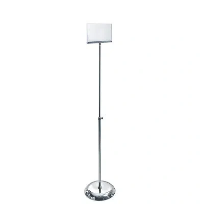 Azar Displays 7"w X 5.5"h Clear Acrylic Top Load U-frame Floor Display