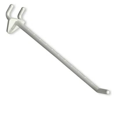 Azar Displays 8" Glass-filled Nylon Hook: 0.287" Diameter, 50-pack