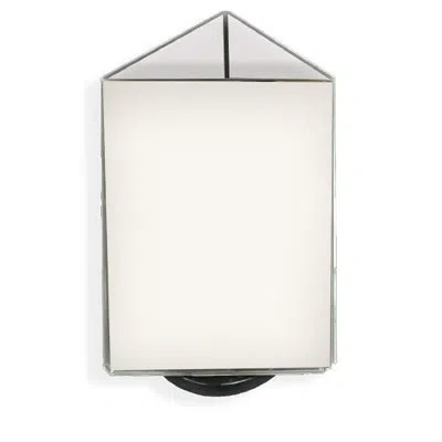 Azar Displays 8.5" W X 11" H Three-sided Revolving Sign And Menu Holder In Clear