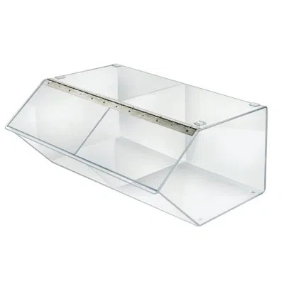 Azar Displays Acrylic Display Bin In Clear