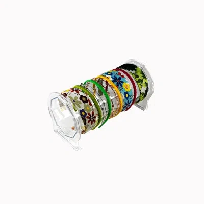 Azar Displays Acrylic Headband Counter Display 11.875" W X 6.5" H, 2-pack In Clear
