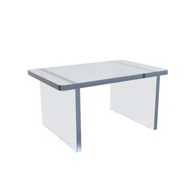 Azar Displays Clear Acrylic 11.75"w X 7.75"d X 6"h 1/2" Thick Deluxe Riser W/bumpers