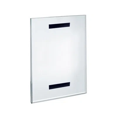 Azar Displays Clear Acrylic Magnet Back Sign Holder Frames 11" W X 14" H - Portrait / Vertical, 10-pack