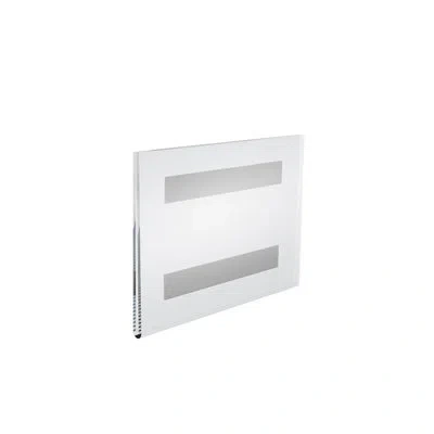 Azar Displays Clear Acrylic Magnet Back Sign Holder Frames 7" W X 5" H - Horizontal / Landscape, 10-pack