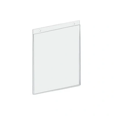 Azar Displays Clear Acrylic Wall Hanging Frame 8" Wide X 10'' High Vertical /portrait, 10-pack