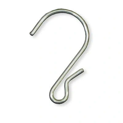 Azar Displays Display Strip Hook, 50-pack