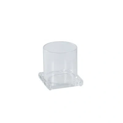 Azar Displays Large Single Cup Acrylic Deluxe Holder In Clear