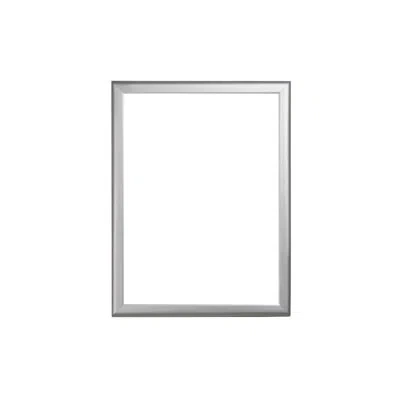 Azar Displays Medium Dry Erase White Board In Silver