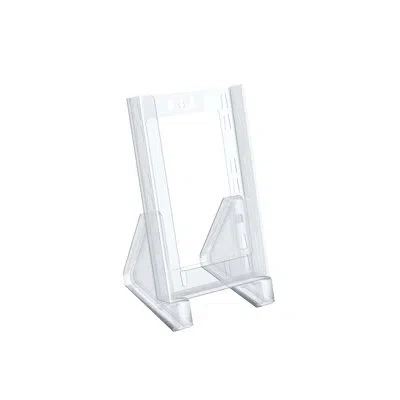 Azar Displays Modular Trifold Brochure Holder. Inside Dimension: 4.375"w, 10-pack In Clear