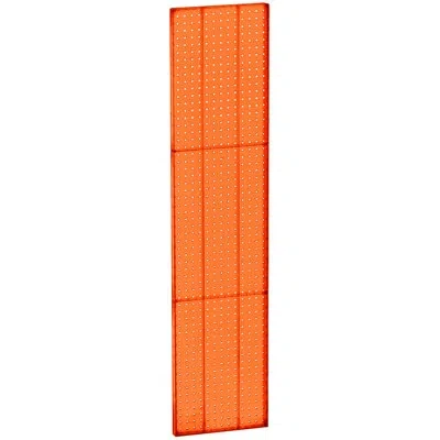 Azar Displays Pegboard Wall Panel Storage Solution, 2-pack In Orange