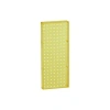 Azar Displays Pegboard Wall Panel Storage Solution, Size: 20.625"x 8", 2-pack In Yellow