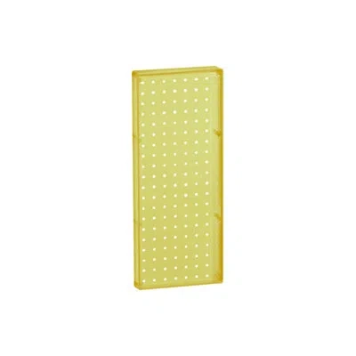 Azar Displays Pegboard Wall Panel Storage Solution, Size: 20.625"x 8", 2-pack In Yellow