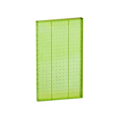 Azar Displays Pegboard Wall Panel Storage Solution, Size: 22"x 13.5", 2-pack In Green