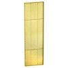 Azar Displays Pegboard Wall Panel Storage Solution, Size: 44"x 13.5", 2-pack In Yellow