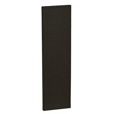 Azar Displays Pegboard Wall Panel Storage Solution, Size: 60"x 16.125", 2-pack In Black