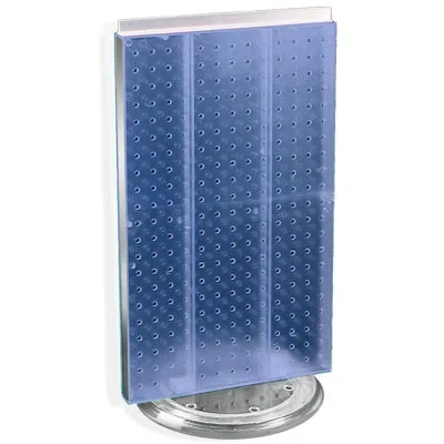 Azar Displays Revolving 13.5"w X 22"h Pegboard Counter Display