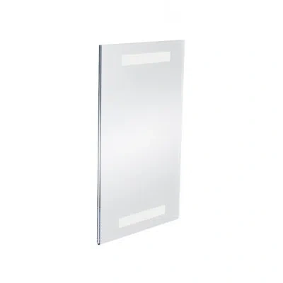 Azar Displays Self Adhesive Clear Acrylic Wall Sign Holder Frame 8.5" W X 14" H -portrait/ Vertical, 10-pack
