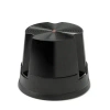 Azar Displays Short Black 1-step Stool In Black