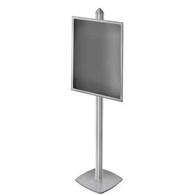 Azar Displays Sky Tower Display Kit With 22"w X 28"h Snap Frame In Clear