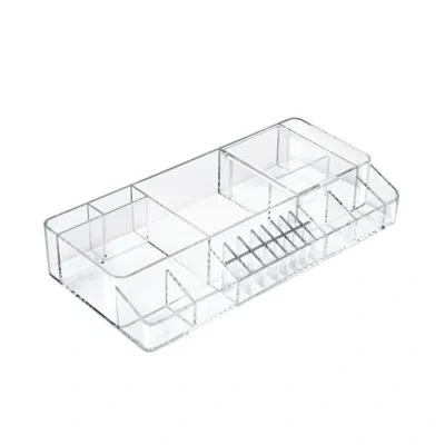 Azar Displays Small Clear Cosmetic Organizer For Counter