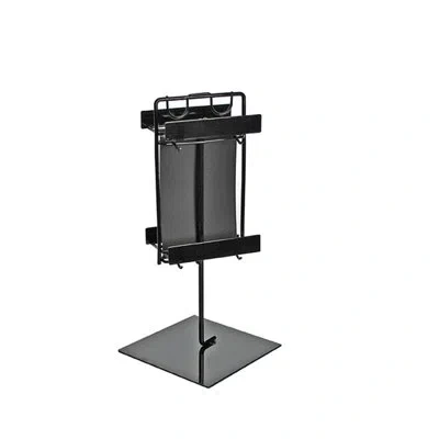Azar Displays Small Metal Wire Counter Display In Black