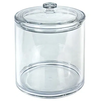Azar Displays Small Round Candy Bin With Acrylic Lid – 1.34 Gallon Airtight Food Storage In Clear