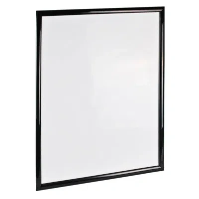 Azar Displays Wall Mount Plastic Snap Poster Frame 30" X 40" Portrait/landscape Sign Holder Frame In Black