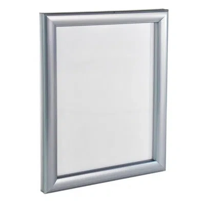 Azar Displays Wall Mount Plastic Snap Poster Frame 8.5" X 11" Portrait/landscape Sign Holder Frame, 4-pack