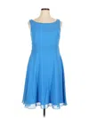 Azazie Casual Dress In Blue