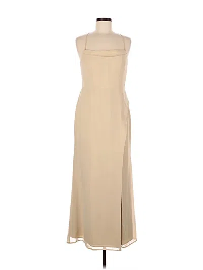 Pre-owned Azazie Casual Dress In Brown