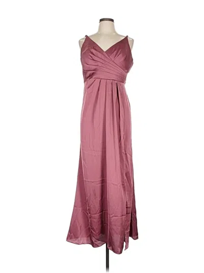 Pre-owned Azazie Casual Dress In Pink