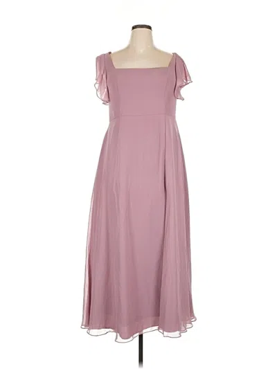 Pre-owned Azazie Casual Dress In Pink