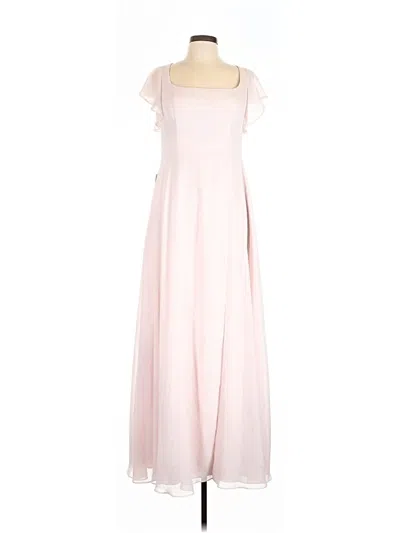 Pre-owned Azazie Casual Dress In Pink