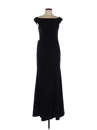 Pre-owned Azazie Cocktail Dress In Black