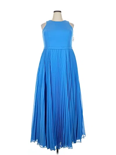 Pre-owned Azazie Cocktail Dress In Blue