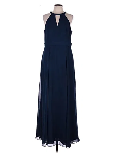 Pre-owned Azazie Cocktail Dress In Blue