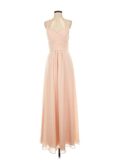 Pre-owned Azazie Cocktail Dress In Brown